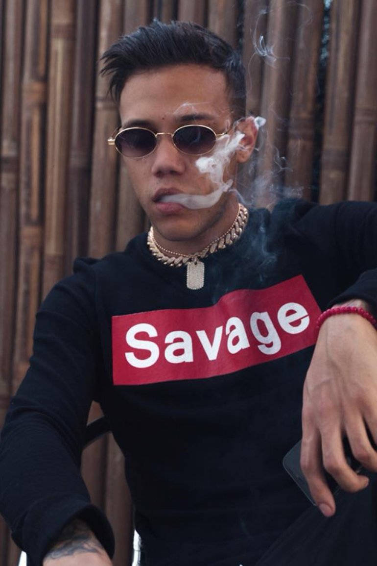 Smoking Jhay Cortez Savage Wallpaper