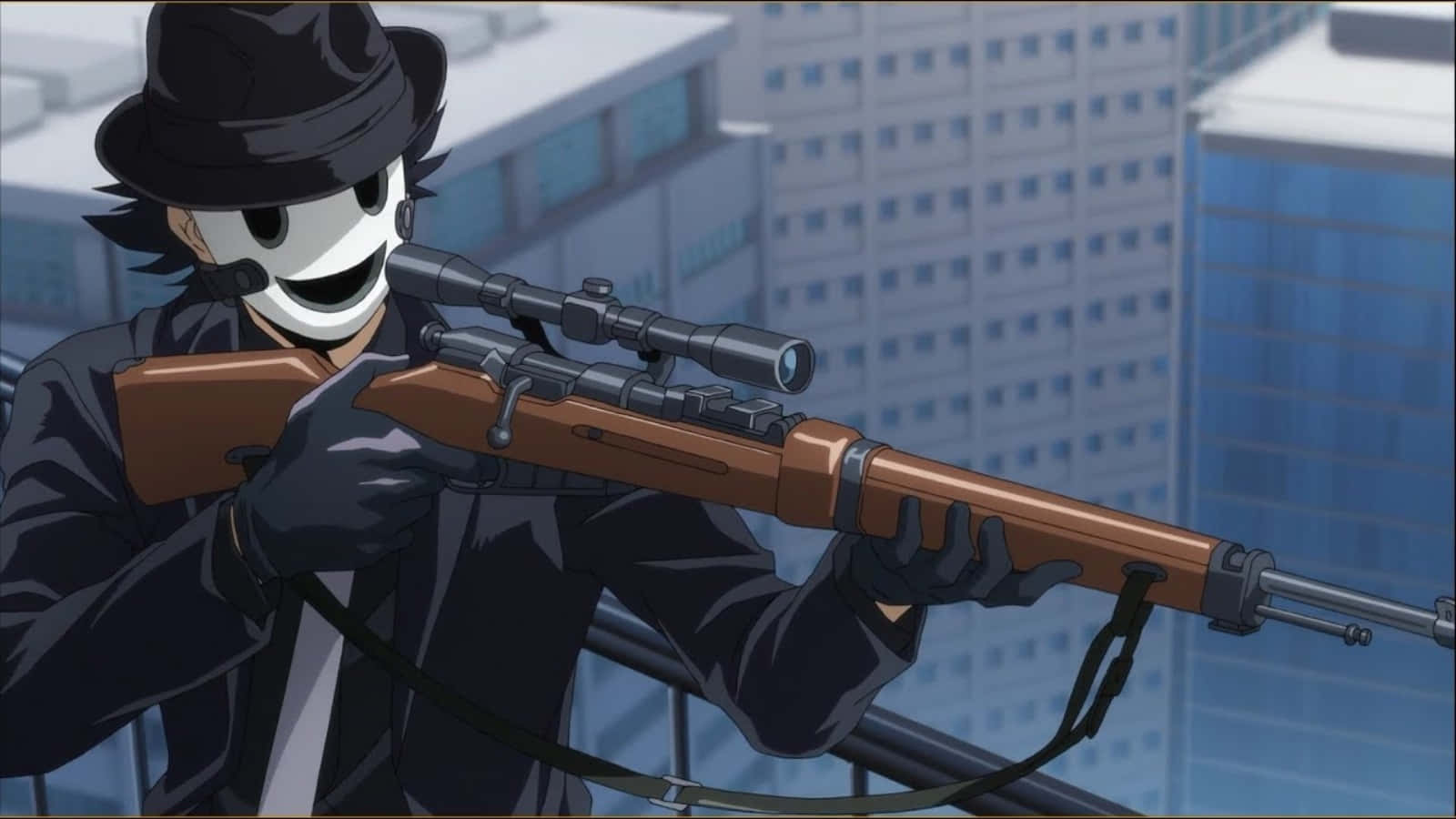 Sniper Mask Anime Character Wallpaper