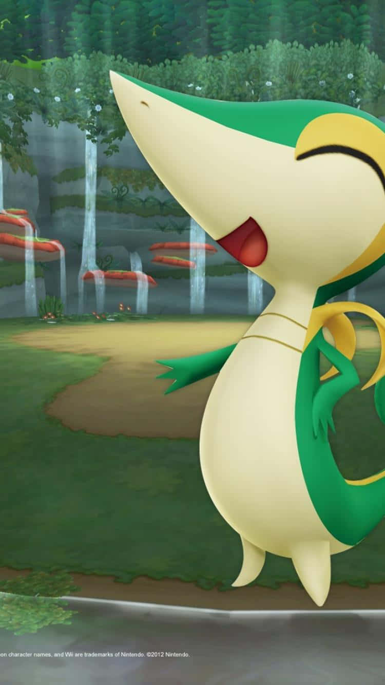 Snivy In Poképark 2 Wonders Beyond Trailer Wallpaper