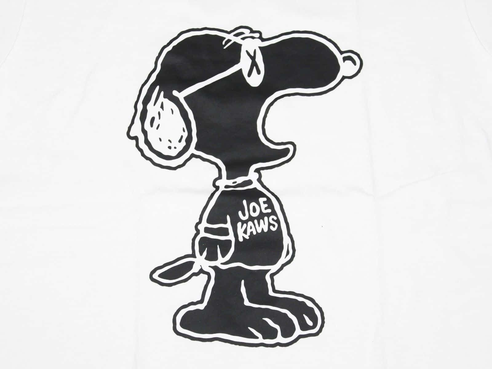 Snoopy T - Shirt White Wallpaper