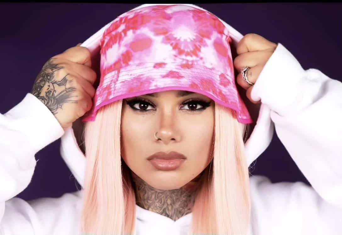 Snow Tha Product Pink Bucket Hat Wallpaper