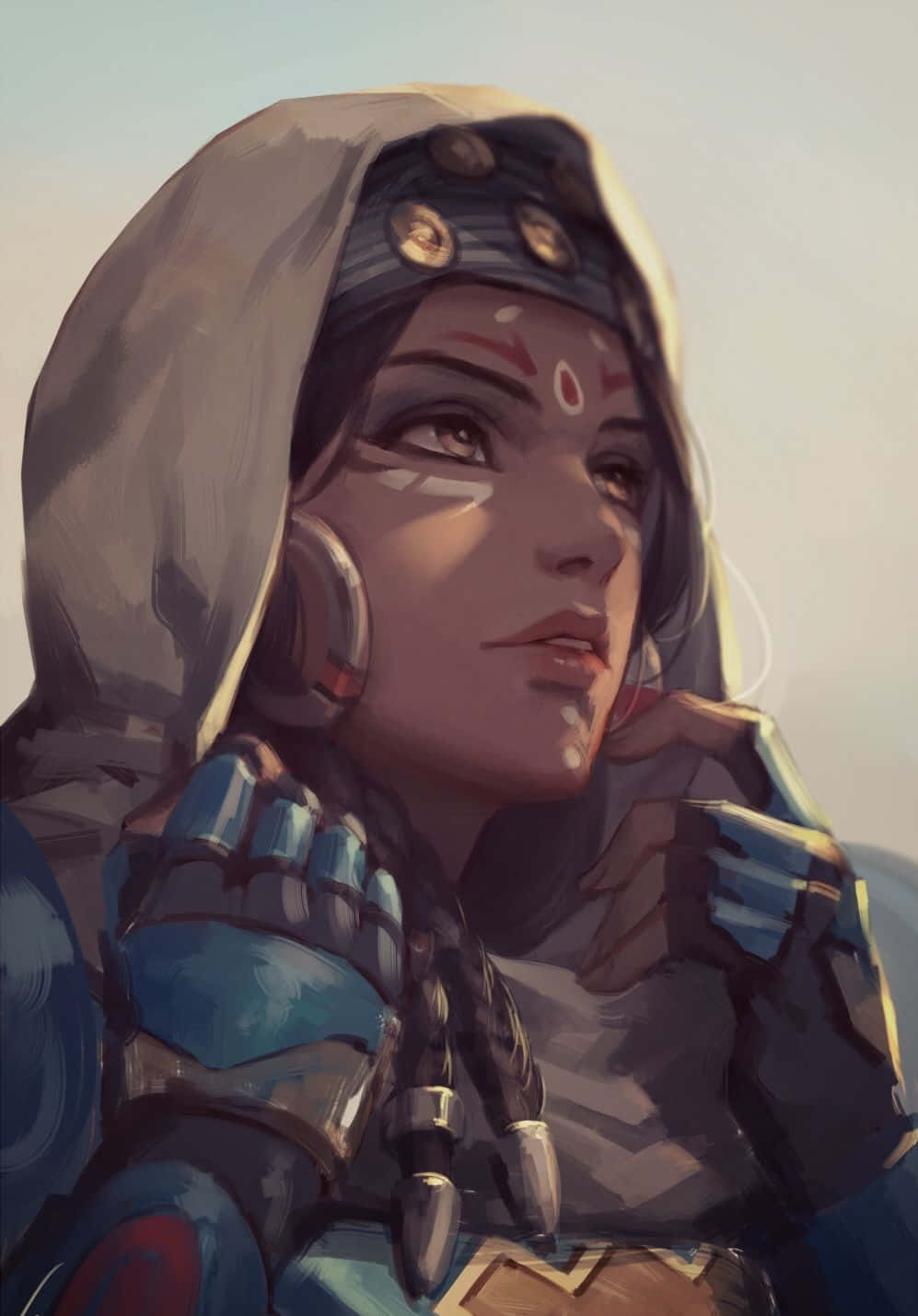 Soaring Through The Skies - Pharah From Overwatch Wallpaper