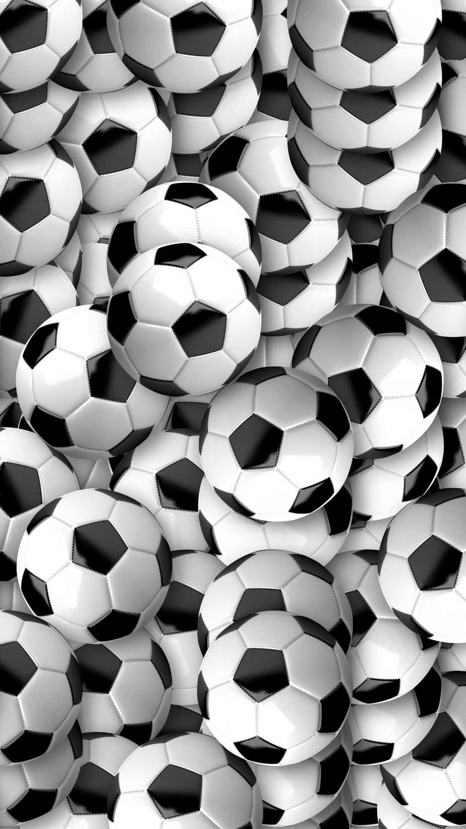 Soccer Aesthetic Soccer Balls Wallpaper