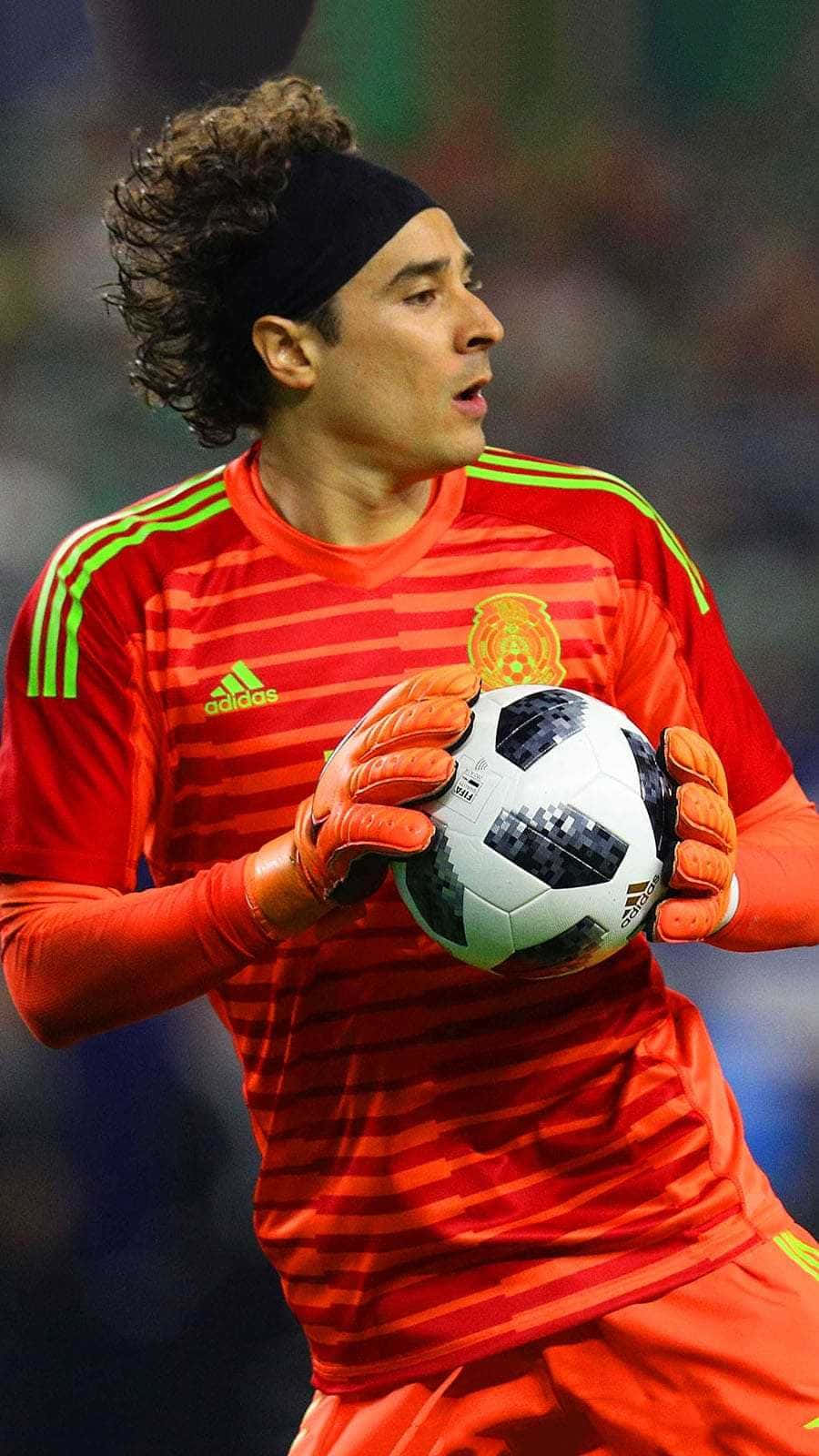 Soccer_ Goalkeeper_ Concentration Wallpaper