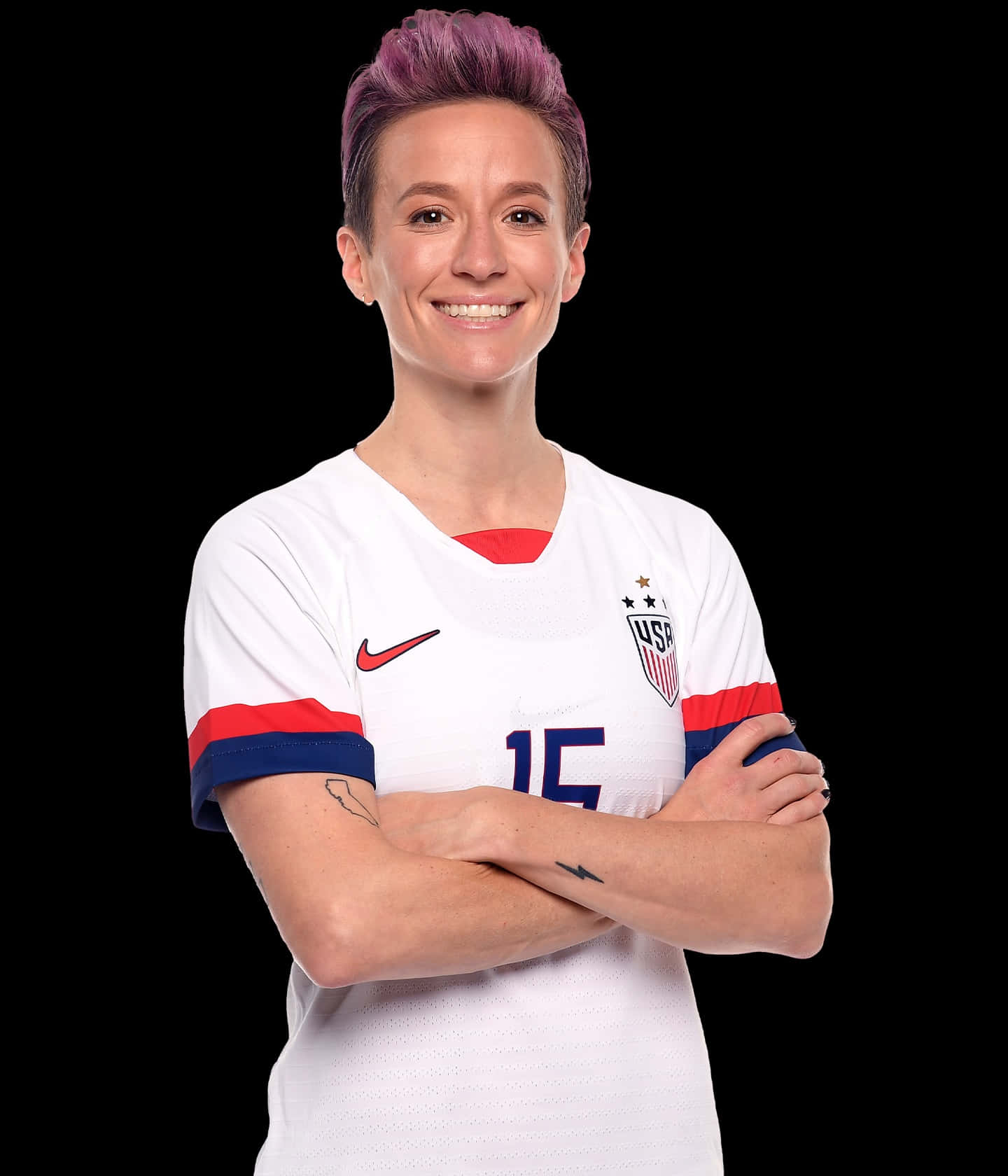 Soccer Player U S A Jersey Portrait Wallpaper