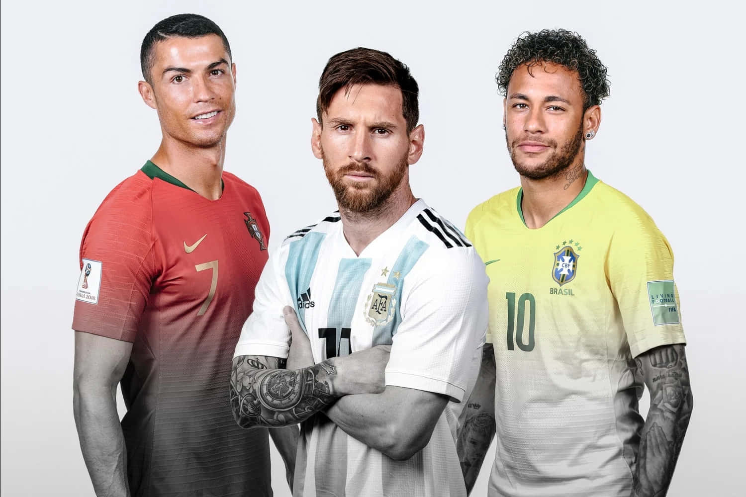 Soccer_ Triumvirate_ Ronaldo_ Messi_ Neymar.jpg Wallpaper