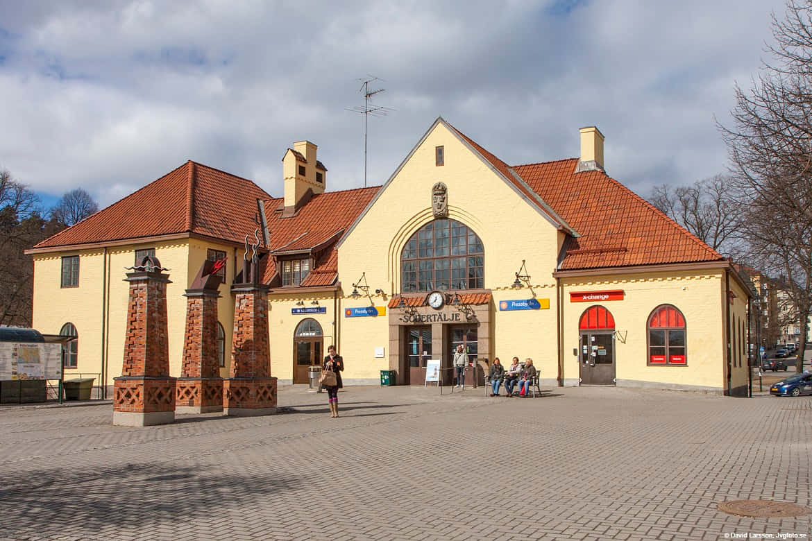 Sodertalje Train Station Sweden Wallpaper