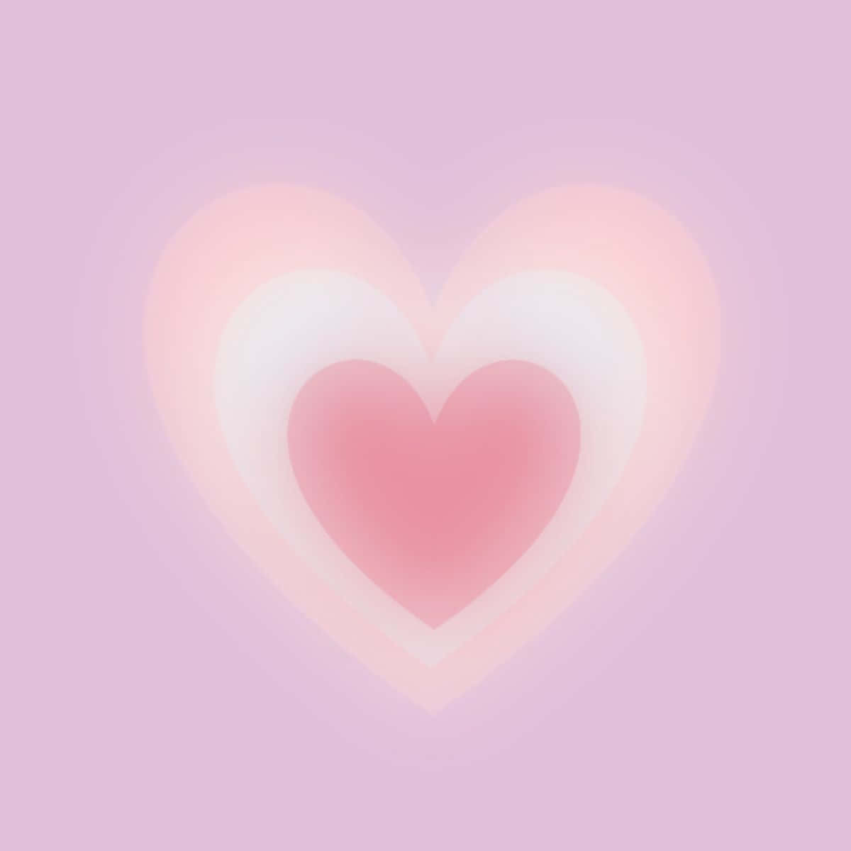 Soft_ Focus_ Heart_ Gradient_ Background Wallpaper