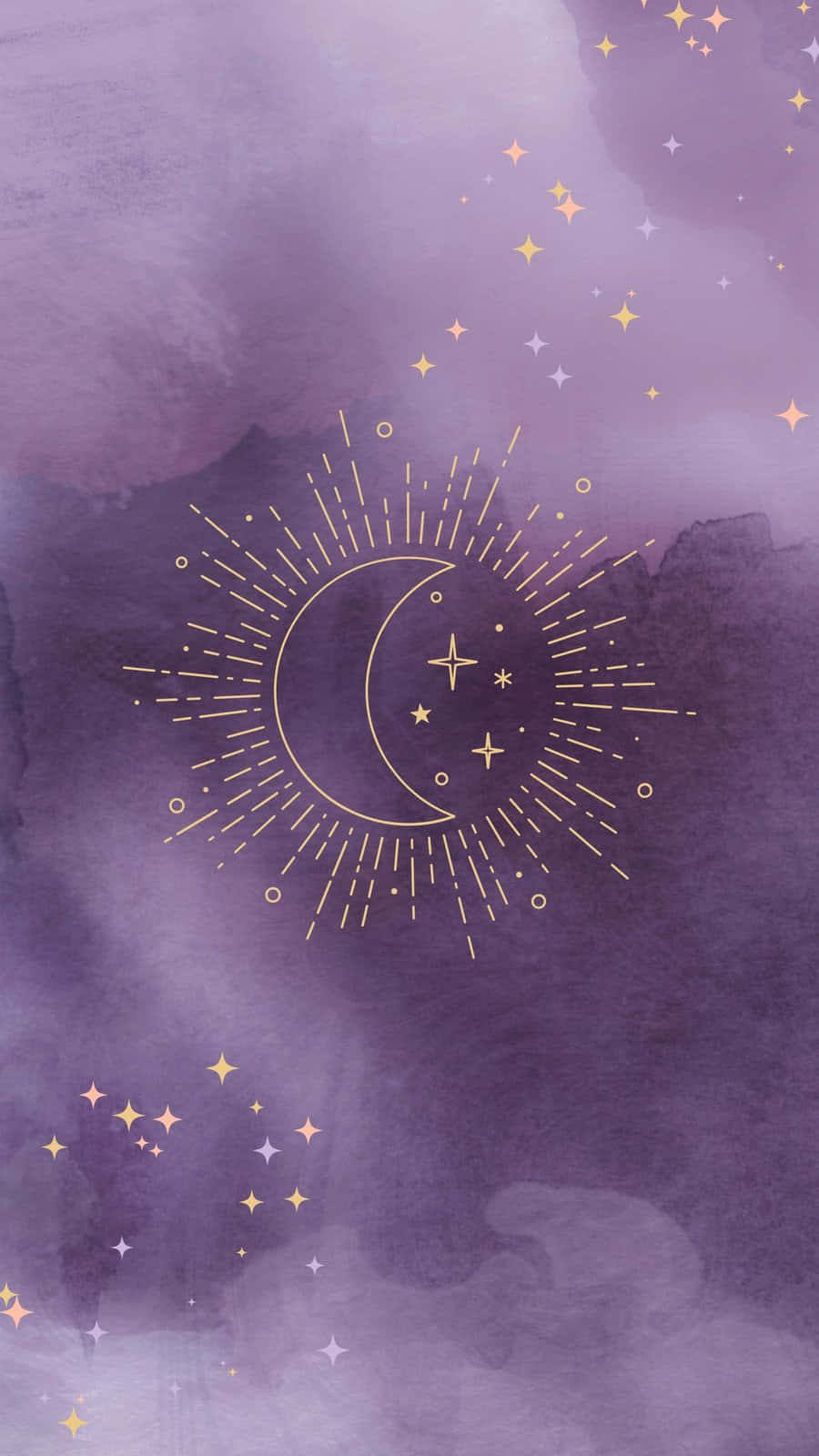 Soft Purple Celestial Aesthetic.jpg Wallpaper