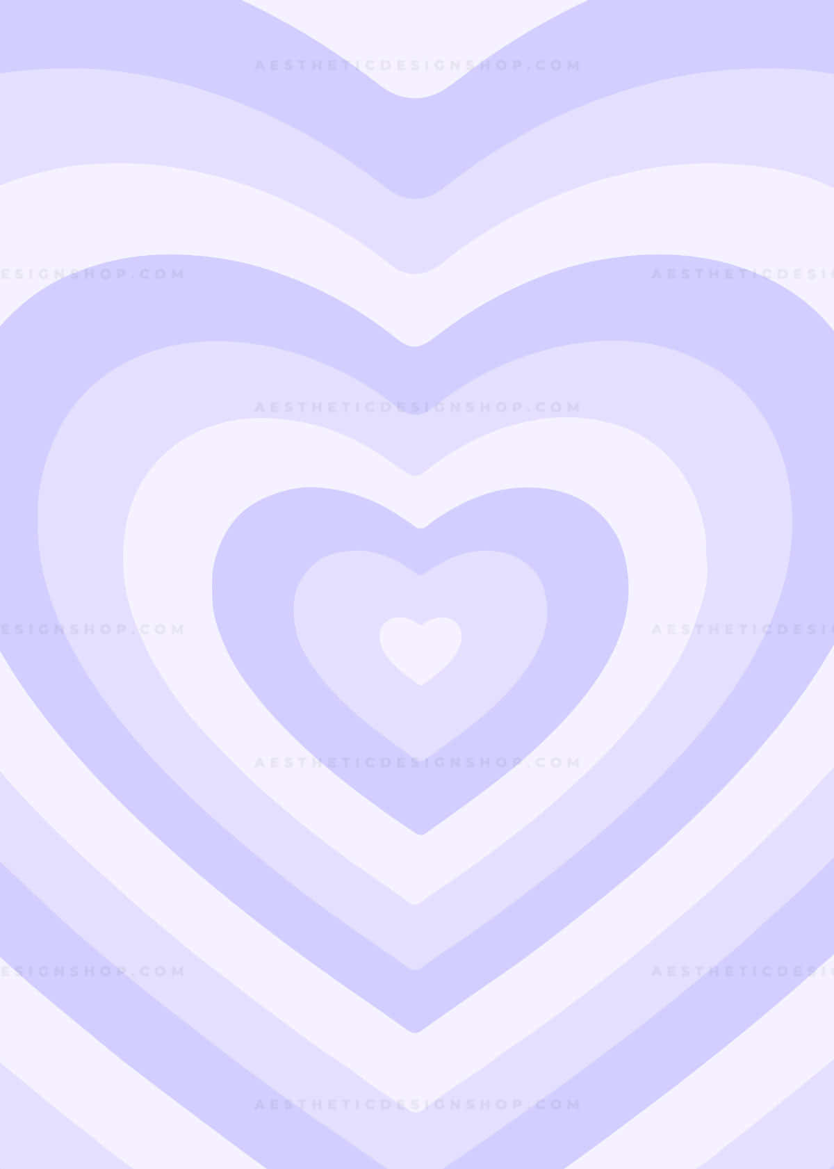 Solid Light Purple Heart Wallpaper