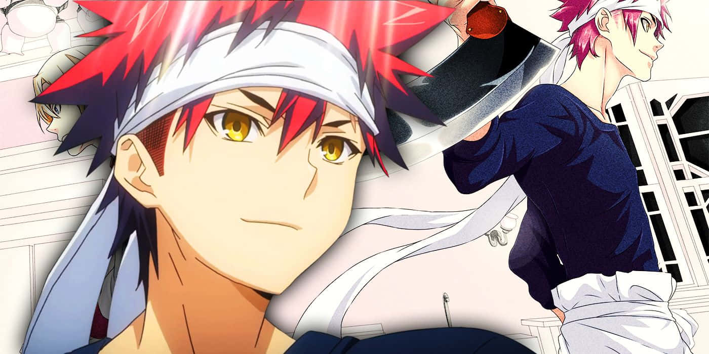 Soma Yukihira Anime Chef Hero Wallpaper