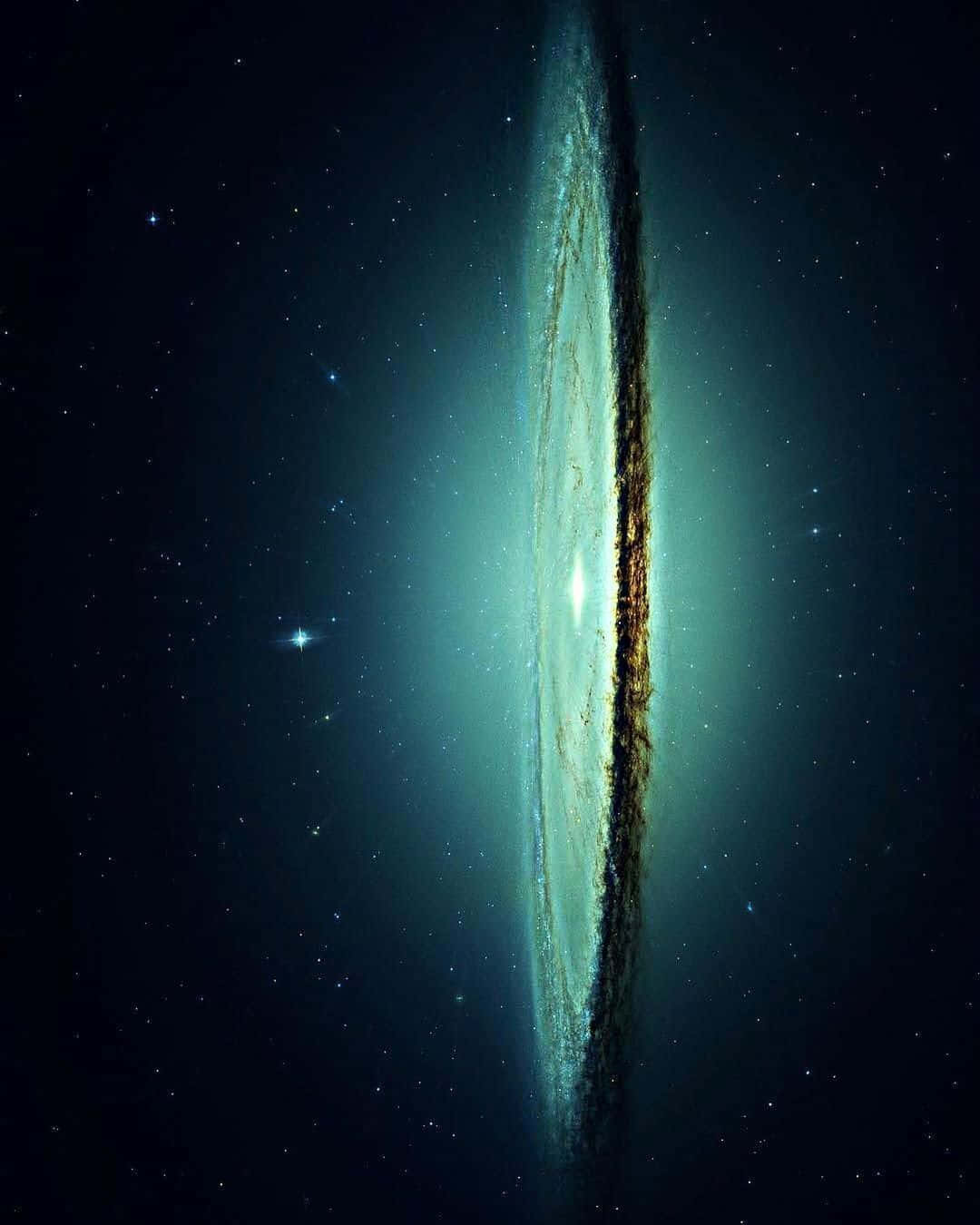 Sombrero Galaxy M104 Stellar View Wallpaper