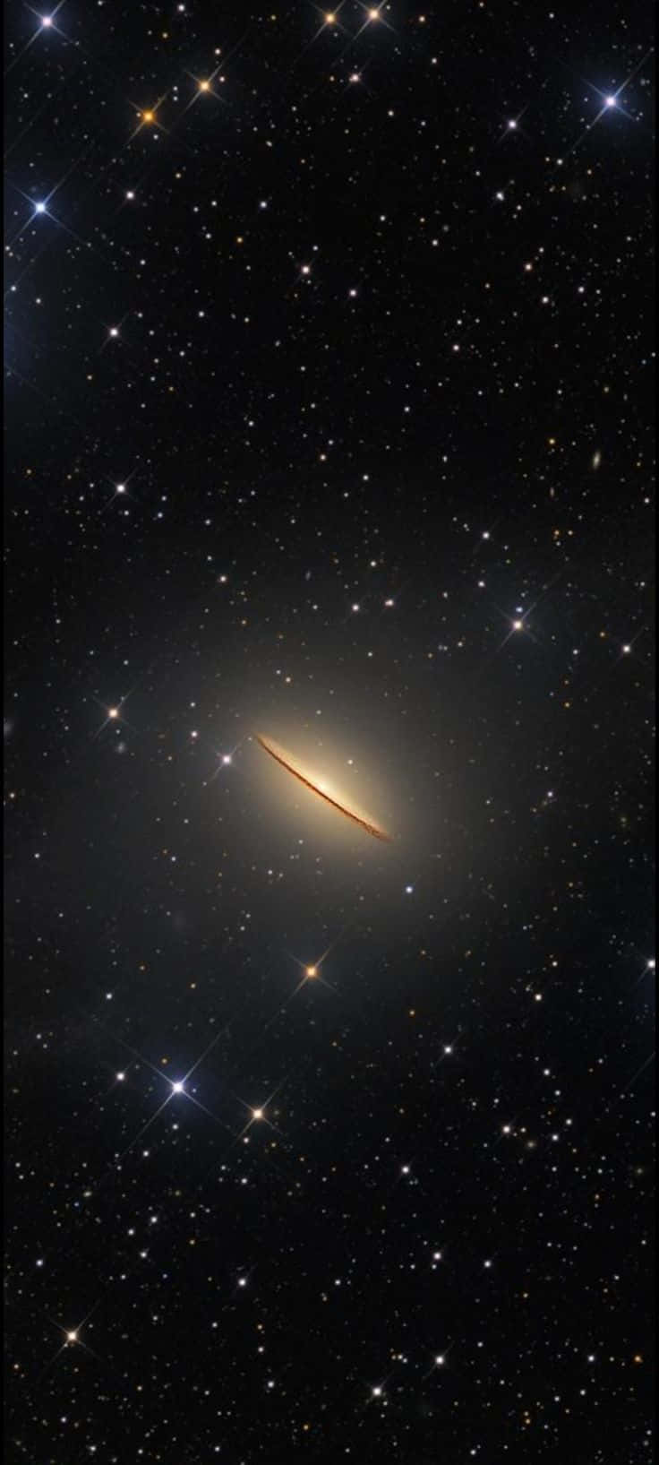 Sombrero Galaxy Stellar Panorama Wallpaper