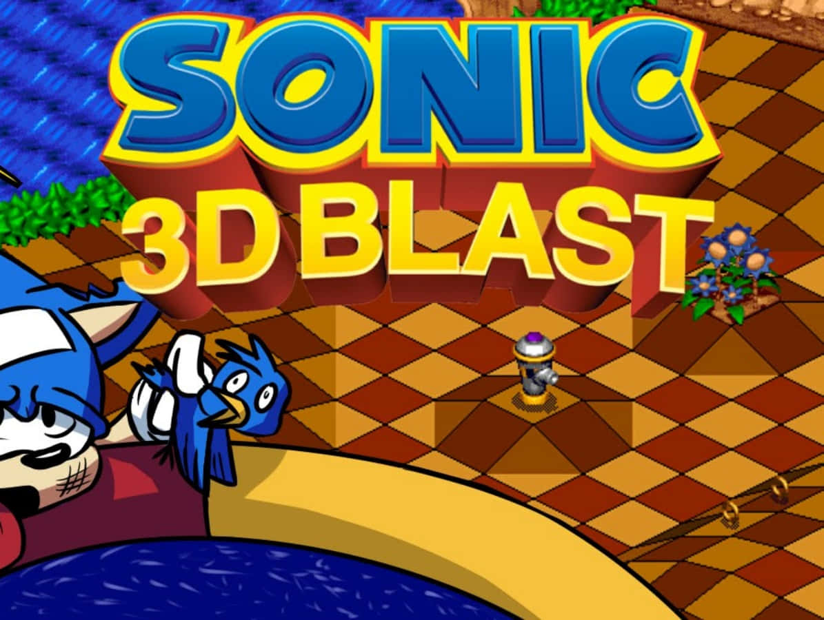 Sonic 3d Blast: Classic Gameplay In A 3d World Wallpaper