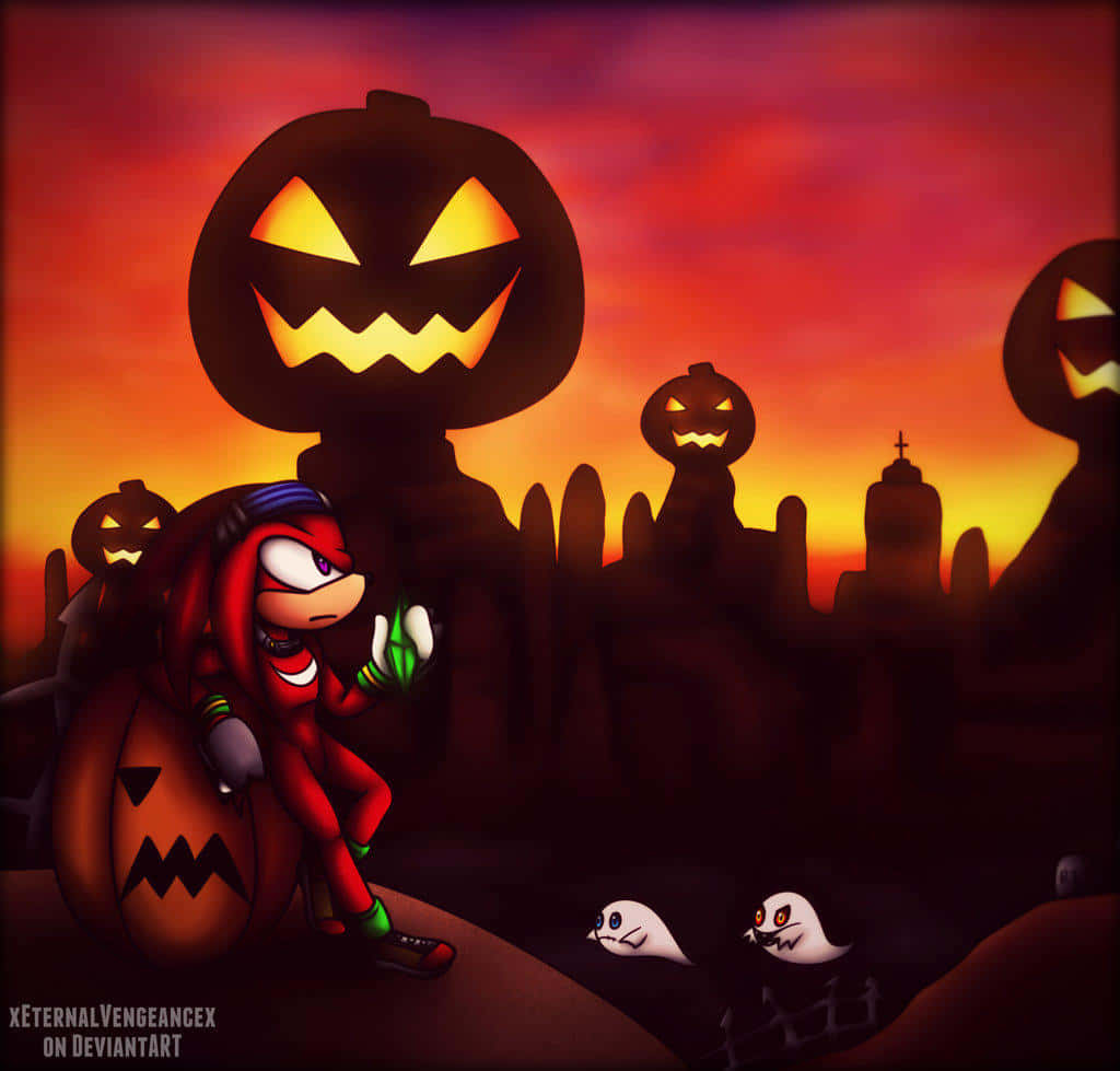 Sonic Adventure At Pumpkin Hill Wallpaper