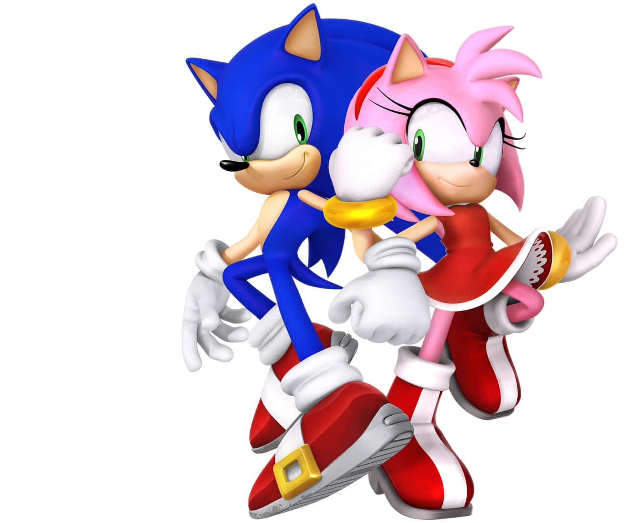 Sonic And Amy's Adventure Wallpaper