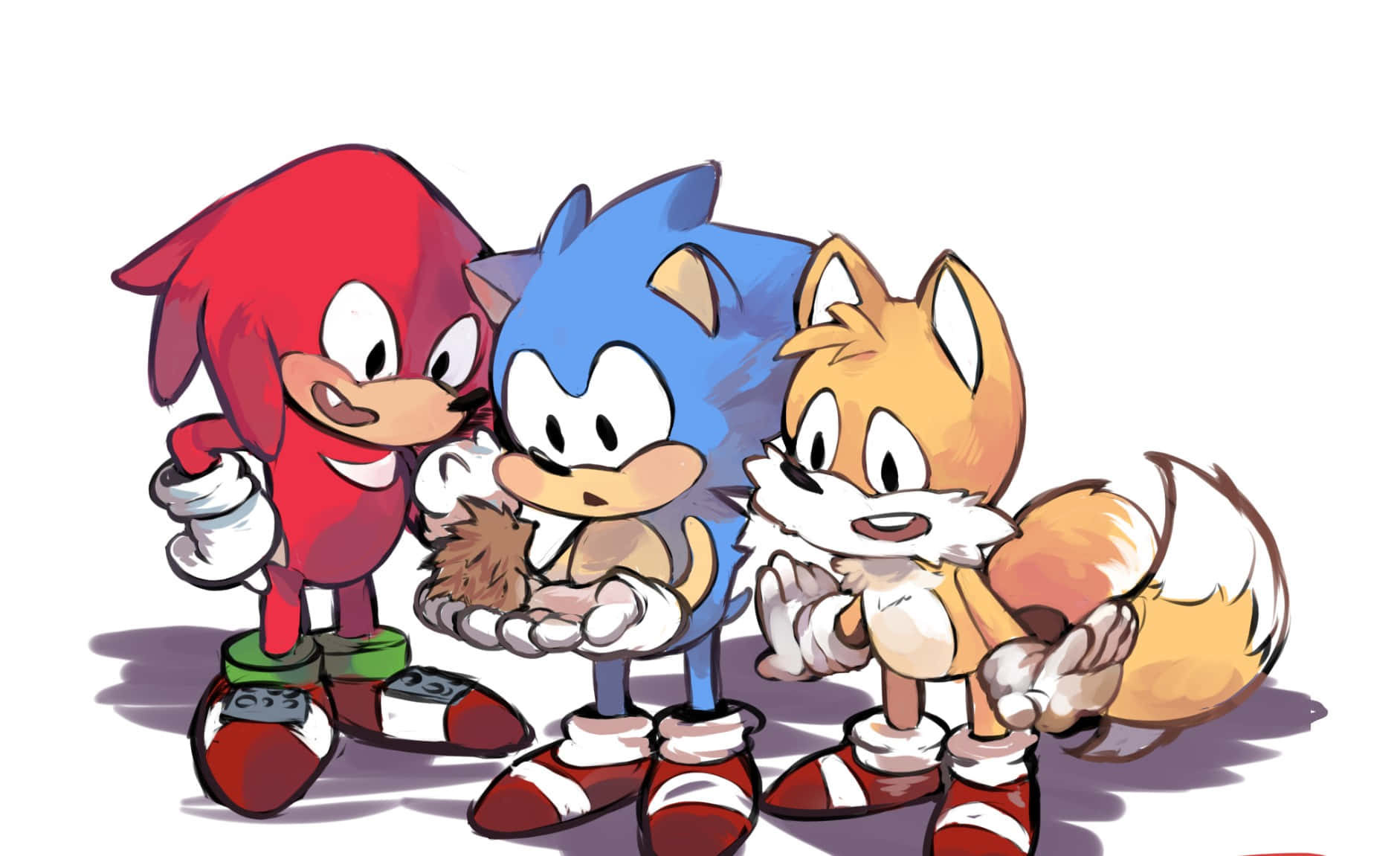 Sonic And Tails, The Unstoppable Duo Wallpaper