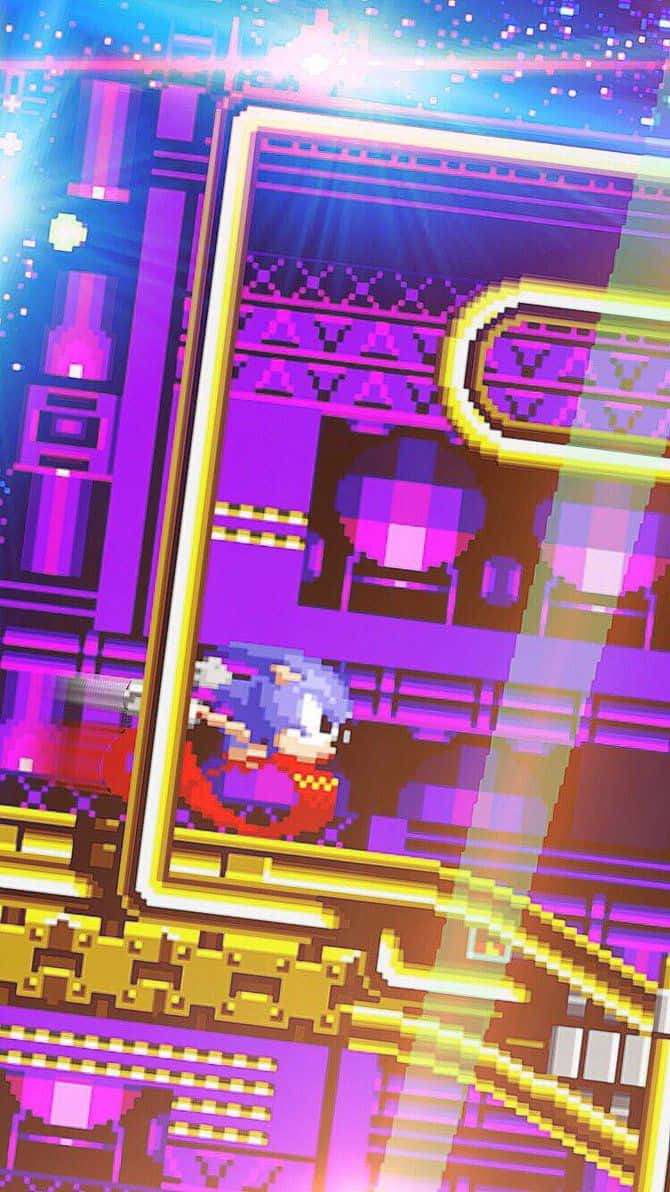 Sonic Cd - Time Travel Adventure Wallpaper