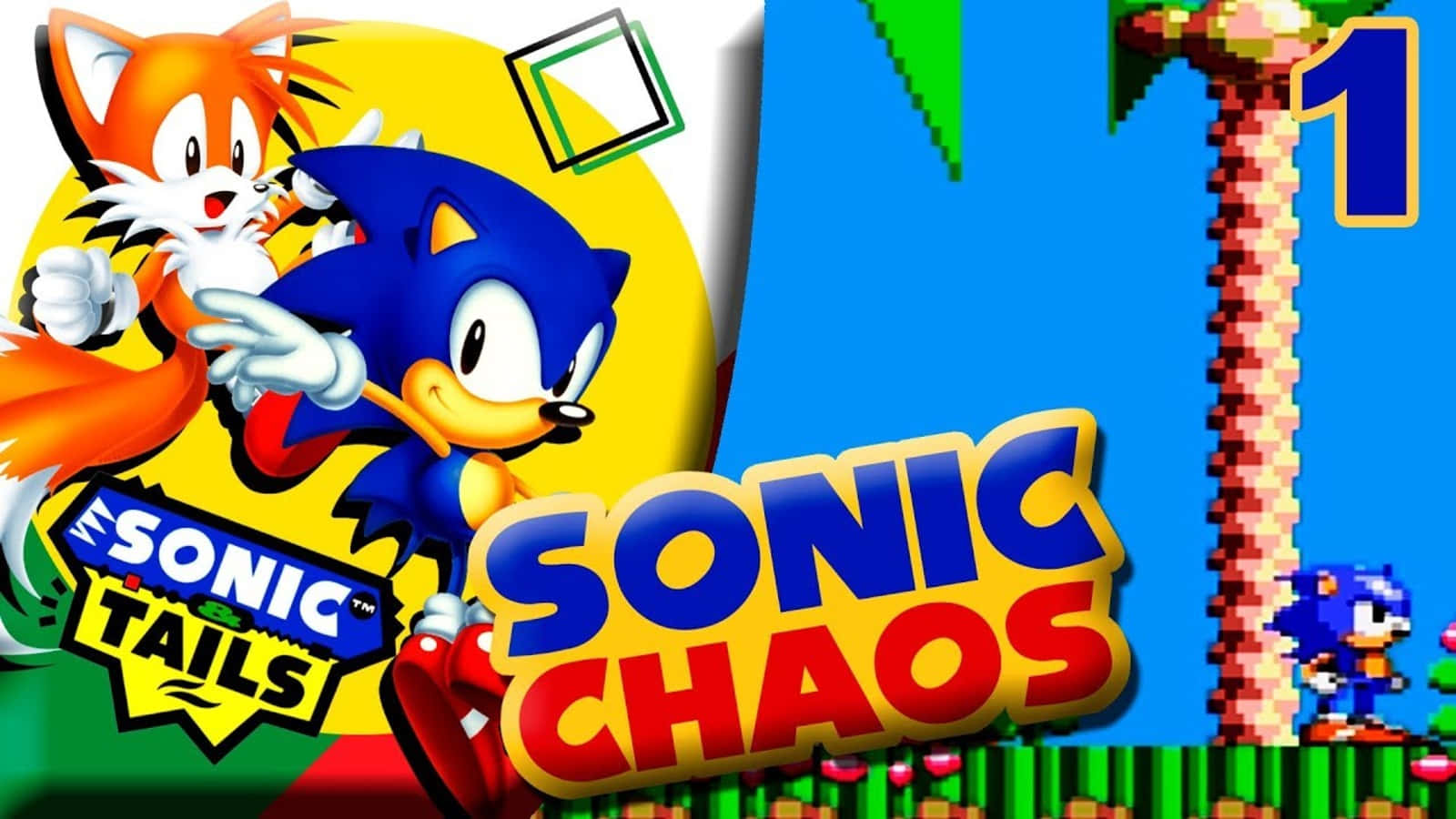 Sonic Chaos In Action Wallpaper