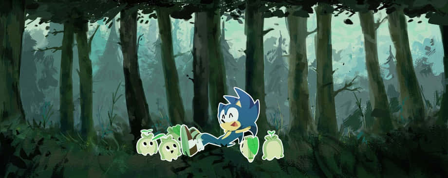 Sonic_ Forest_ Adventure Wallpaper