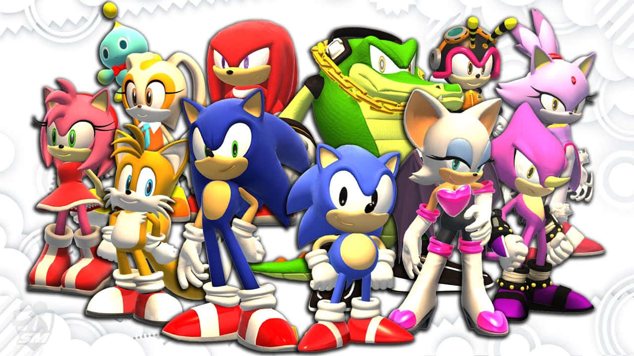 Sonic Generations Character Ensemble Wallpaper