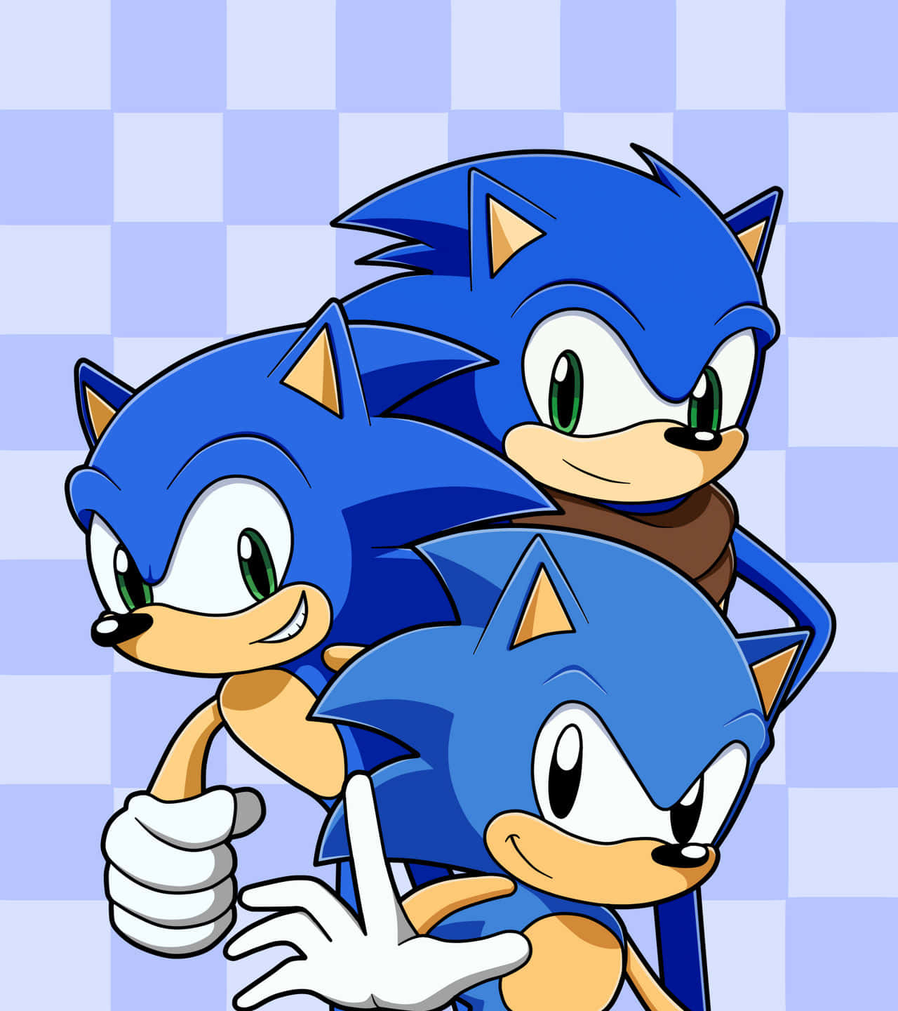 Sonic_ Generations_ Classic_and_ Modern_ Sonic Wallpaper