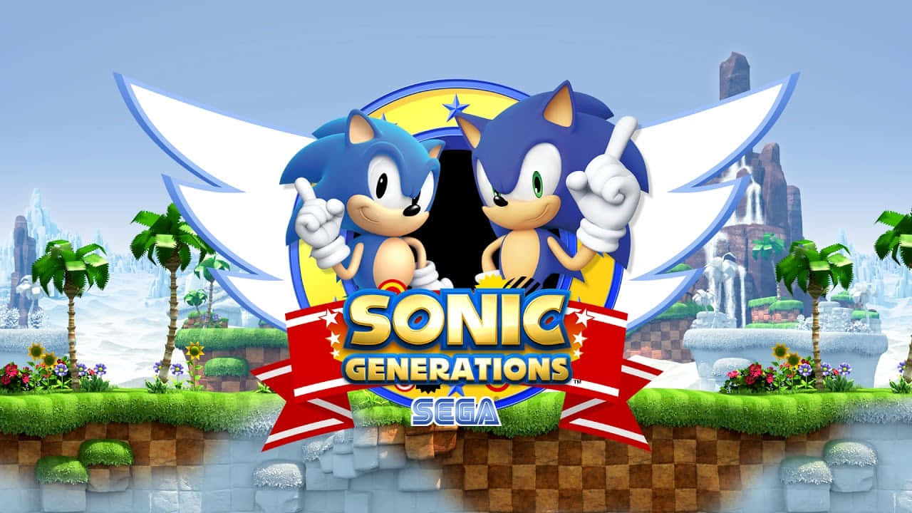 Sonic Generations Classic Modern Sonic Wallpaper