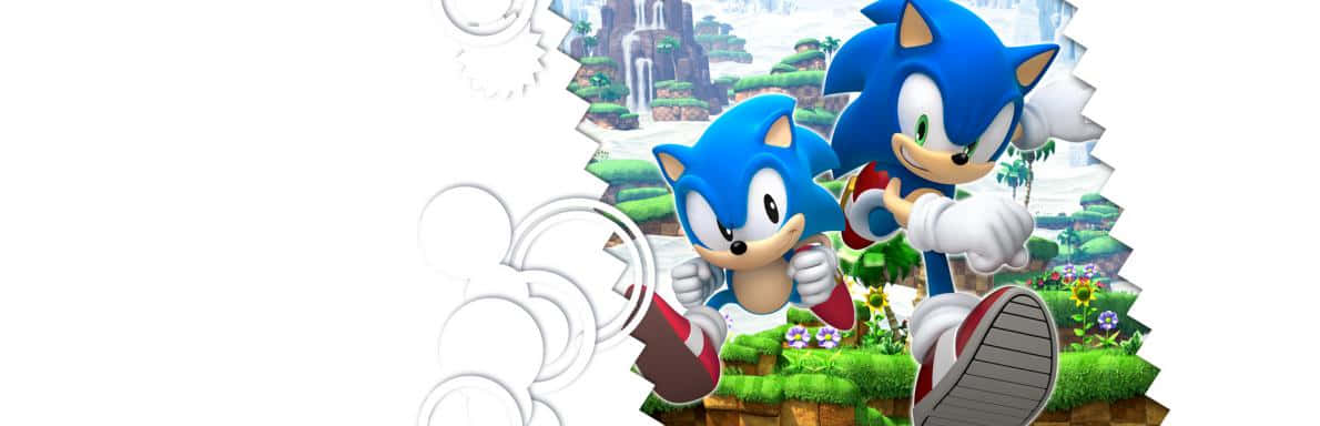 Sonic Generations Classic Modern Sonic Wallpaper