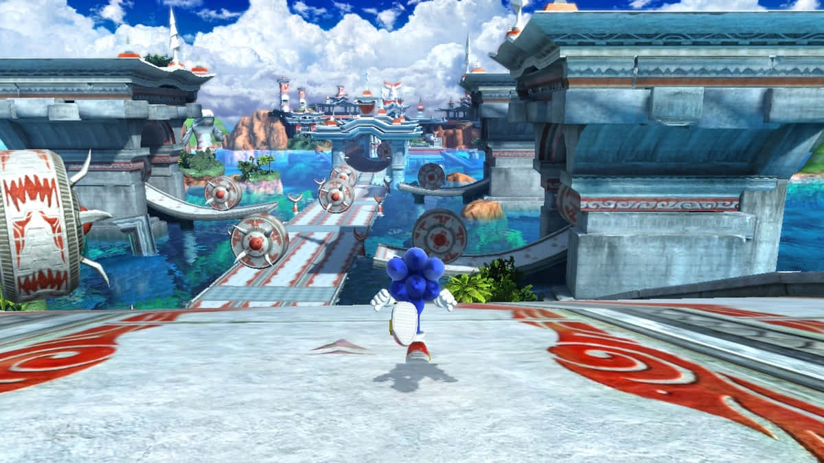 Sonic Generations Seaside Hill Adventure Wallpaper