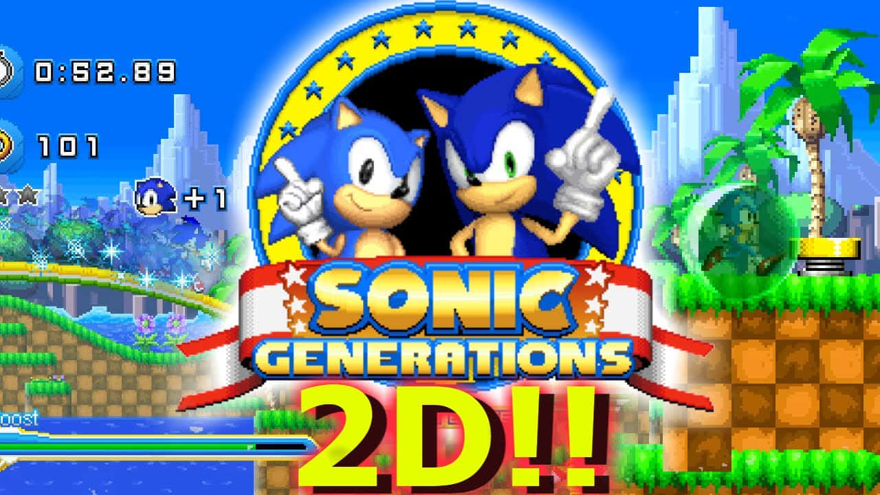 Sonic Generations2 D Gameplay Wallpaper