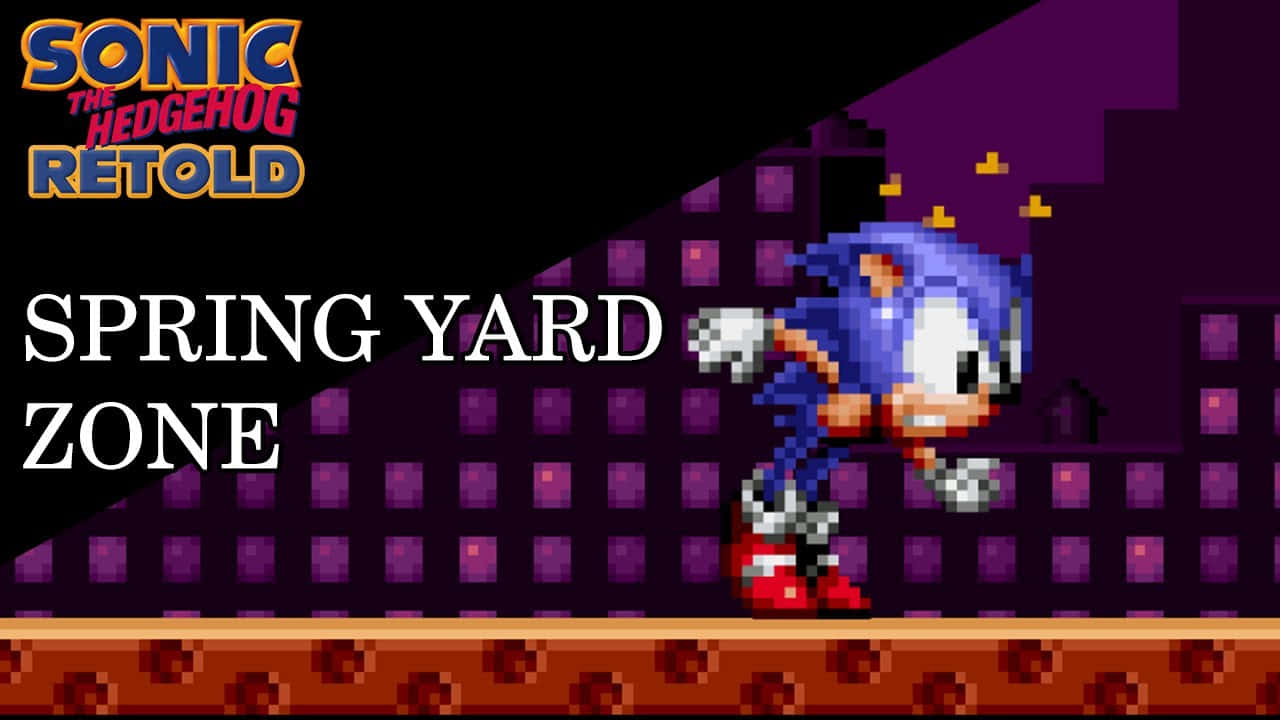 Sonic Retold Spring Yard Zone Wallpaper