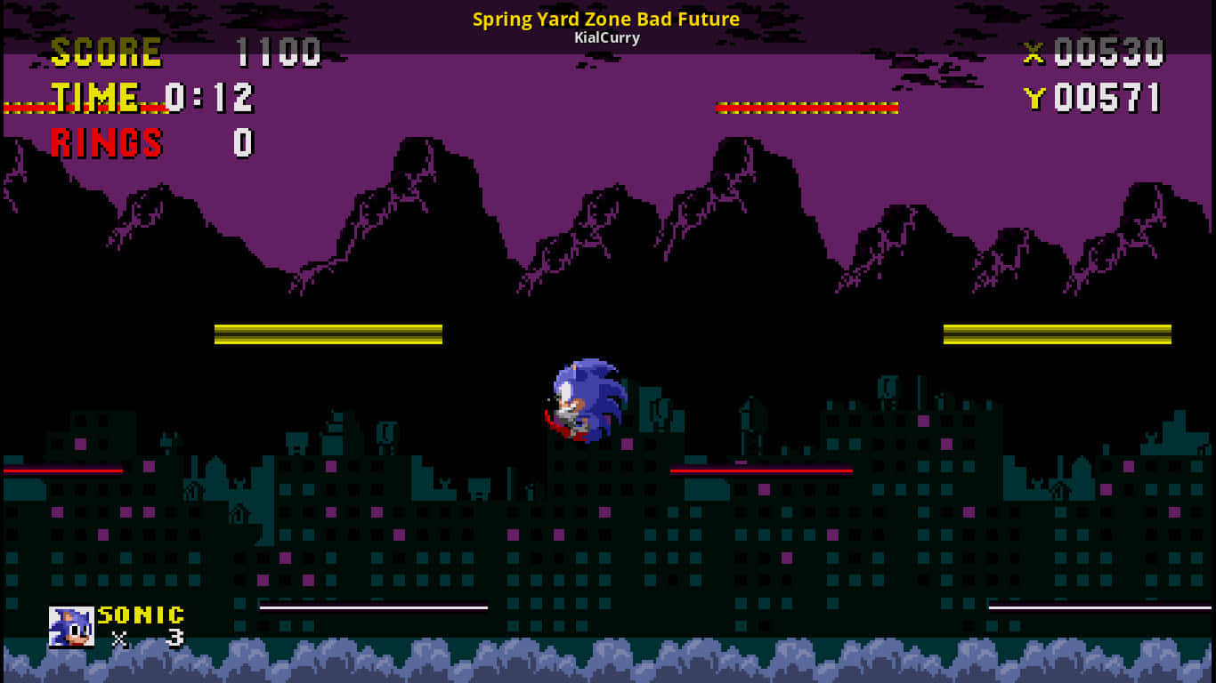 Sonic_ Spring_ Yard_ Zone_ Bad_ Future_ Screenshot Wallpaper