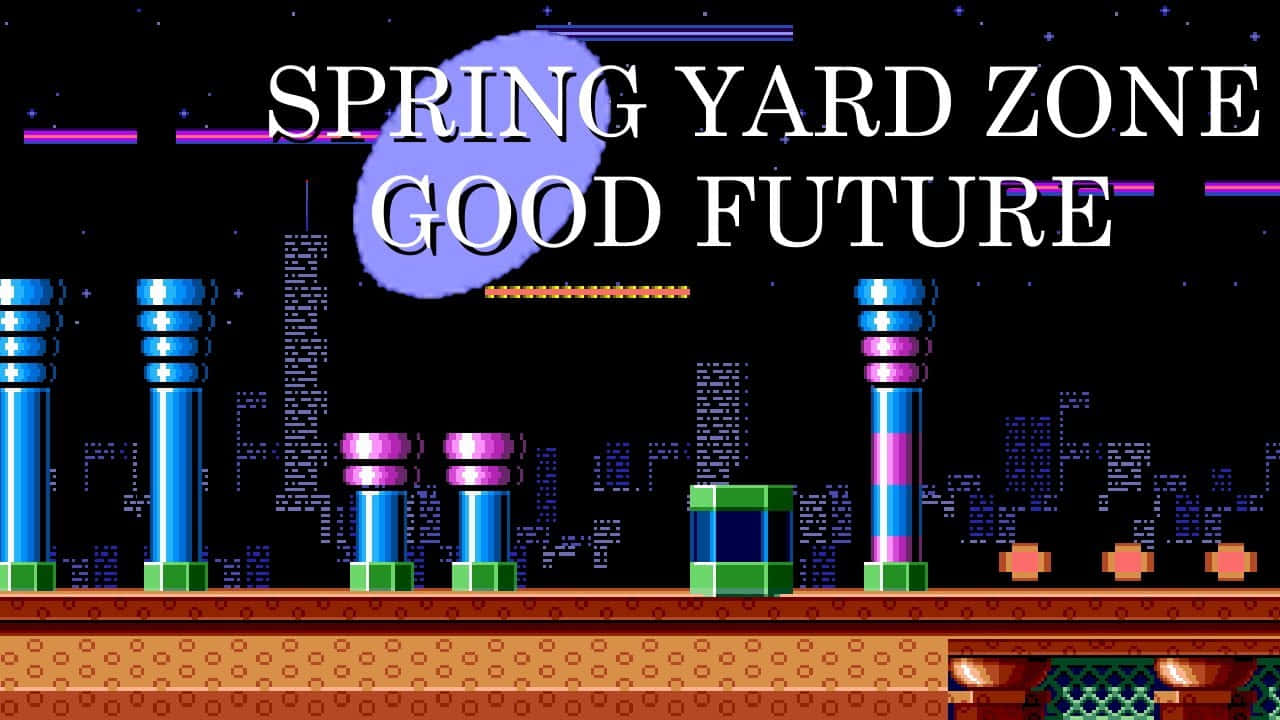 Sonic Spring Yard Zone Good Future Wallpaper