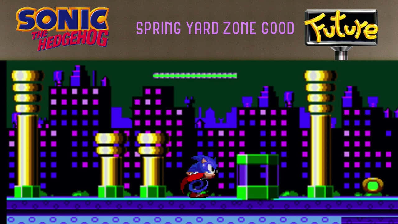 Sonic Spring Yard Zone Good Future Wallpaper