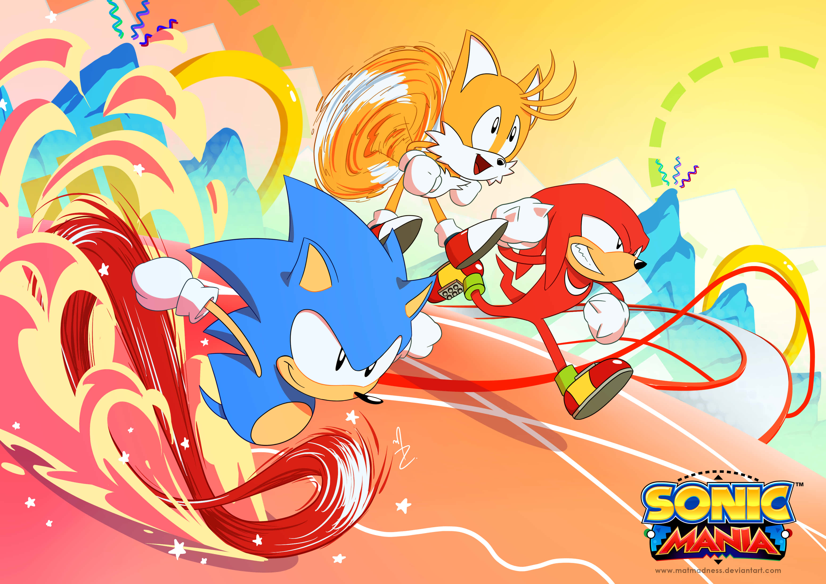 Sonic The Hedgehog And Sonic The Hedgehog Wallpaper