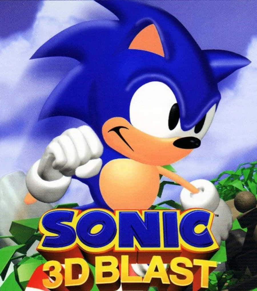 Sonic The Hedgehog In Sonic 3d Blast Wallpaper