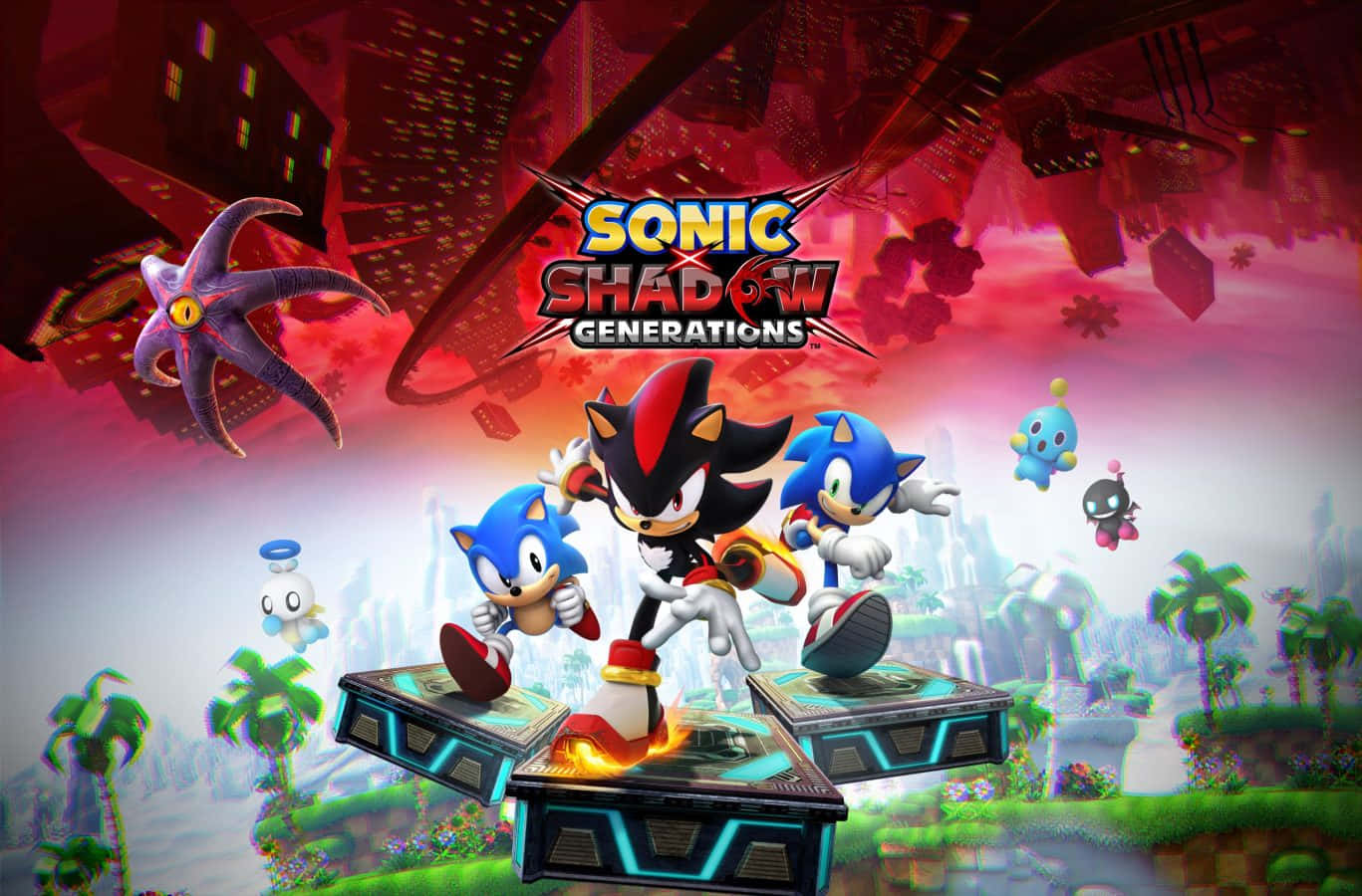 Sonicand Shadow Generations Artwork Wallpaper