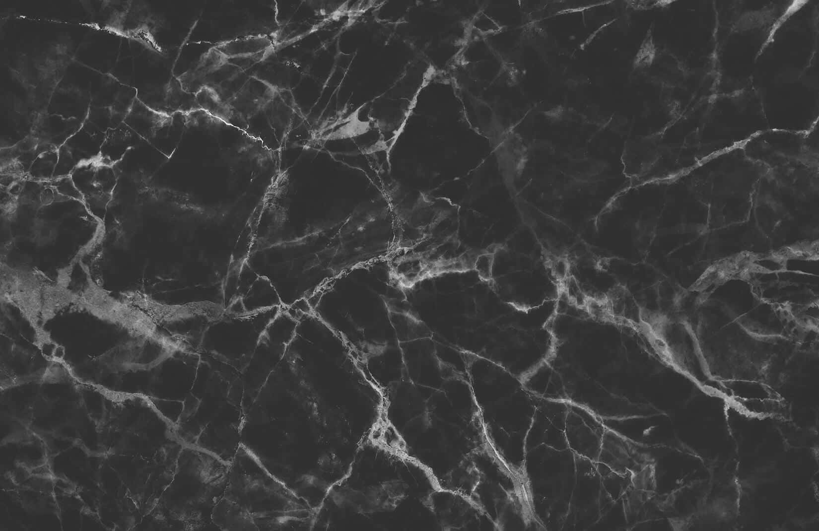 Sophisticated Black And White Marble Pattern. Wallpaper