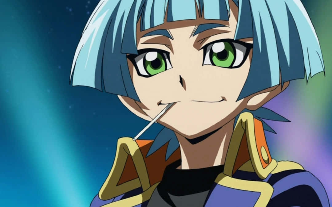 Sora Shiunin - Yu-gi-oh! Zexal Character In Action Wallpaper