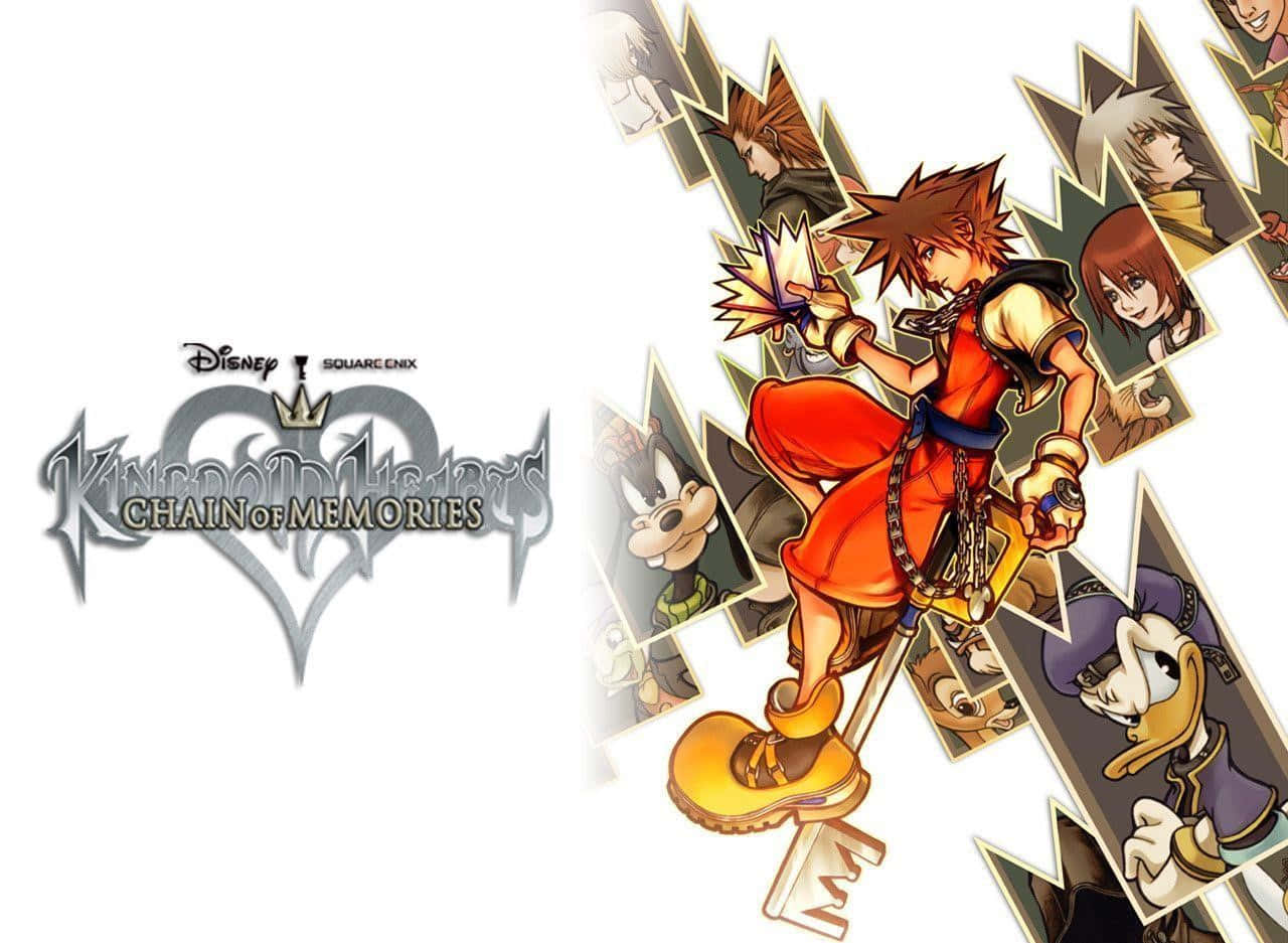 Sora, The Heroic Keyblade Wielder From Kingdom Hearts Wallpaper