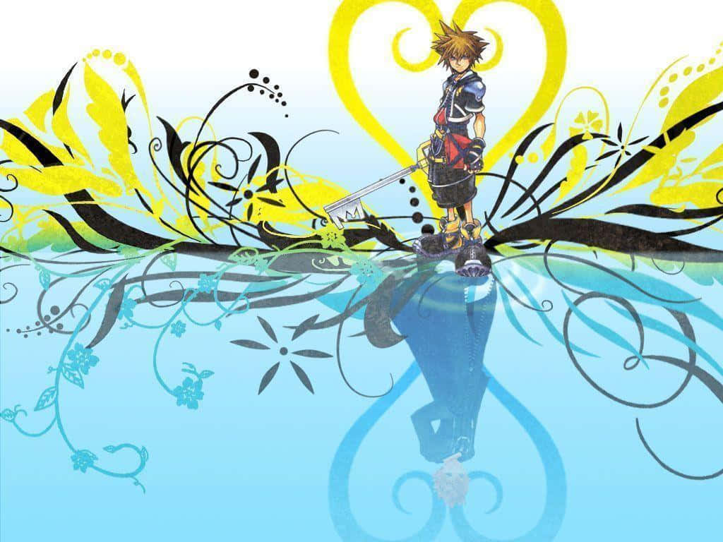 Sora - The Keyblade Wielder Of Kingdom Hearts Wallpaper