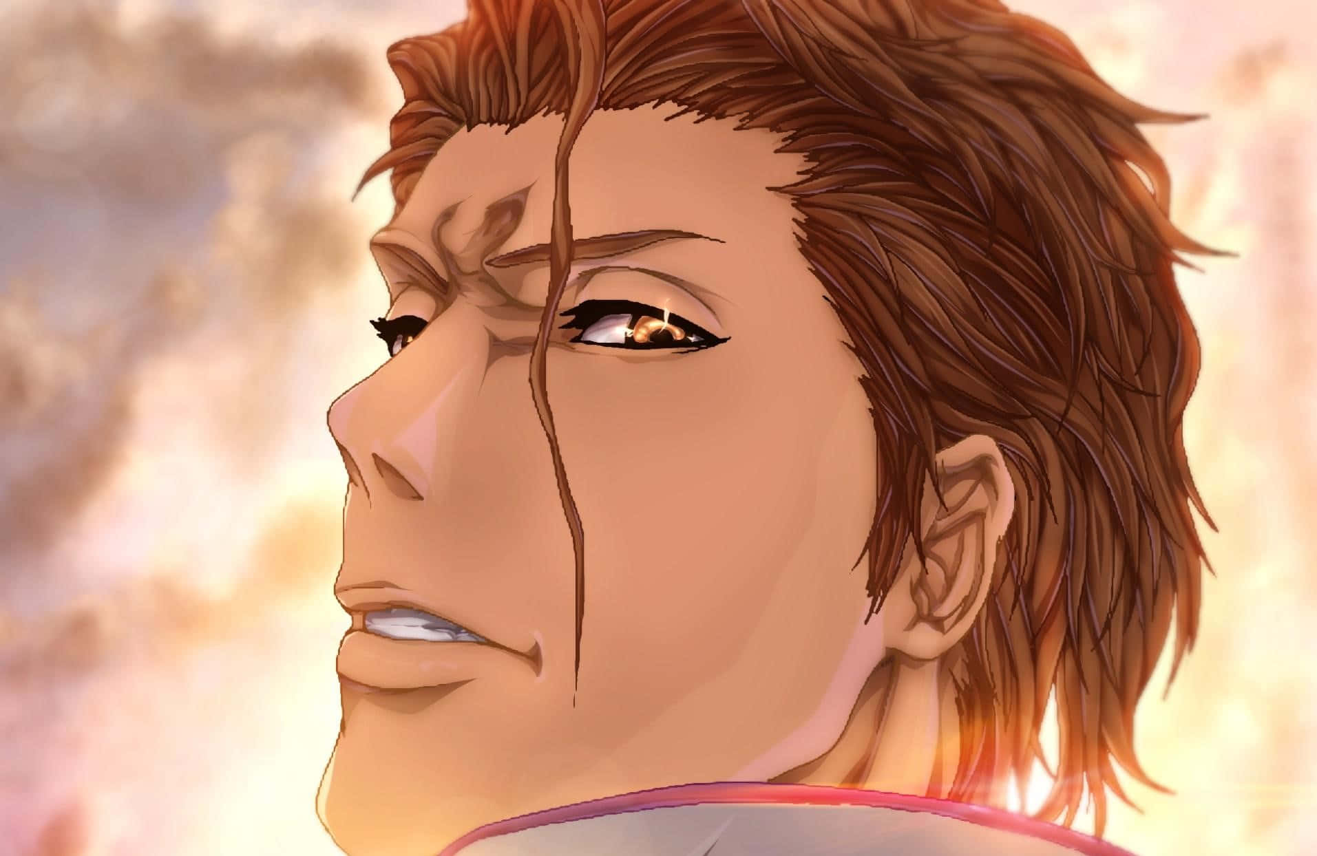 Sosuke Aizen, The Master Of Illusion In The World Of Bleach Wallpaper