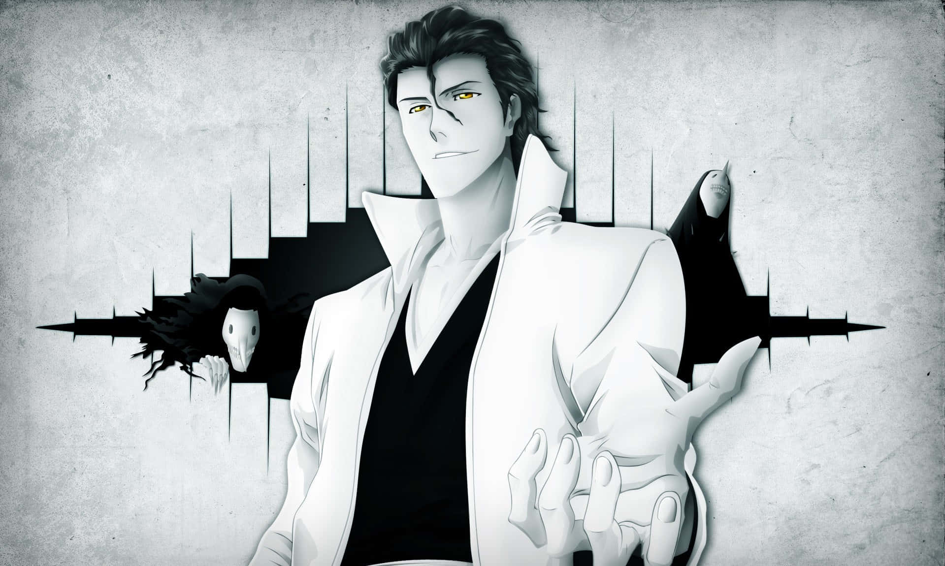 Sosuke Aizen, The Mastermind Behind The Infamous Espada In Bleach Wallpaper