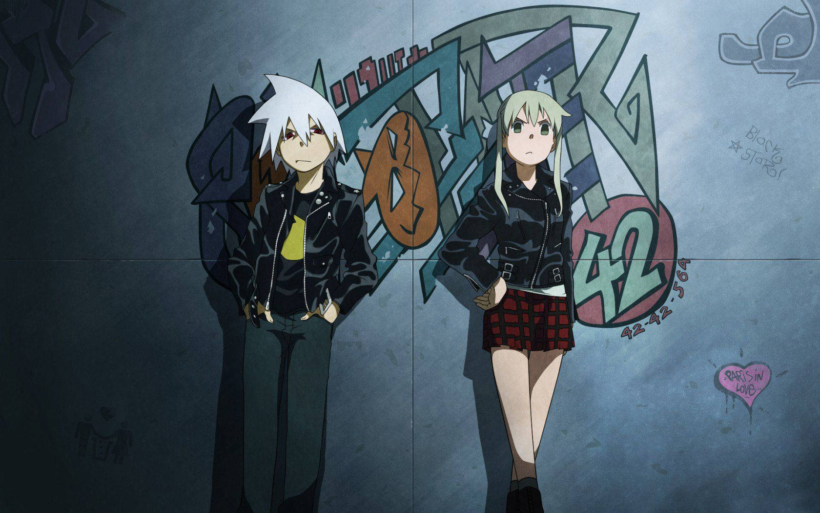 Soul Eater Maka And Soul Wallpaper