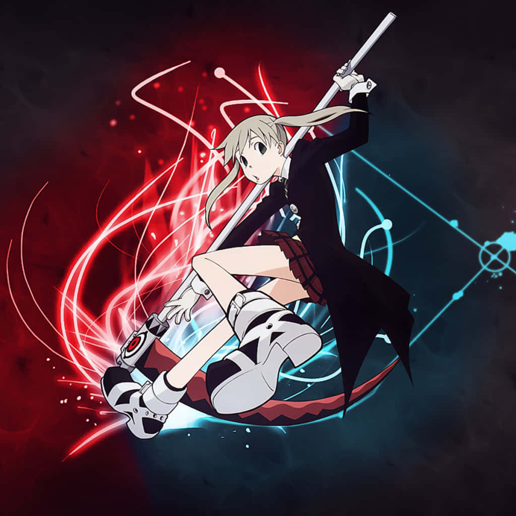 Soul Eater Pfp Neon Lights Wallpaper