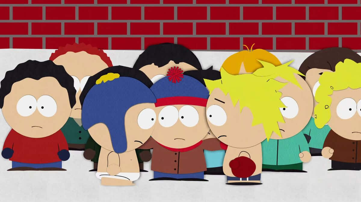 South Park Characters Wall Wallpaper