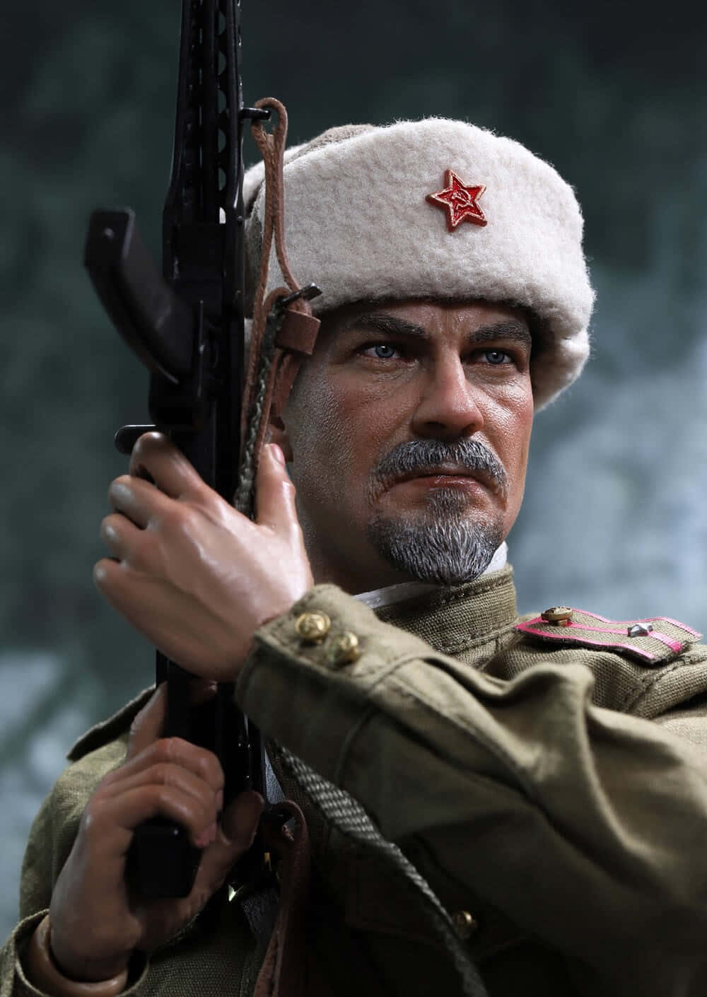 Soviet Soldier Viktor Reznov With Rifle Wallpaper