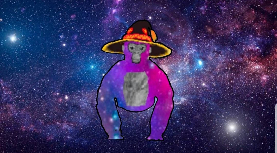 Space Gorilla Tag Pfp Wallpaper