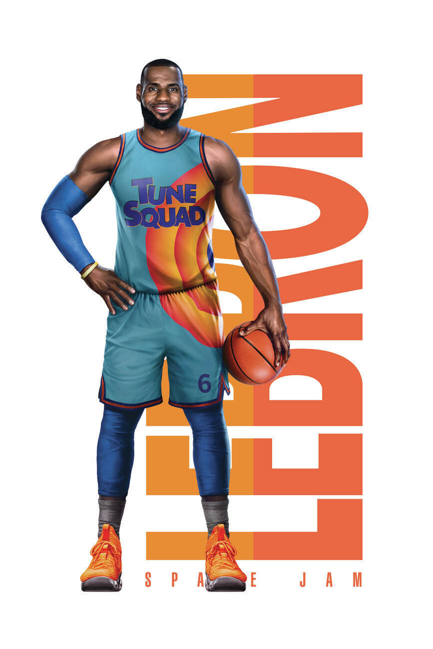 Space Jam 2 Lebron Wallpaper