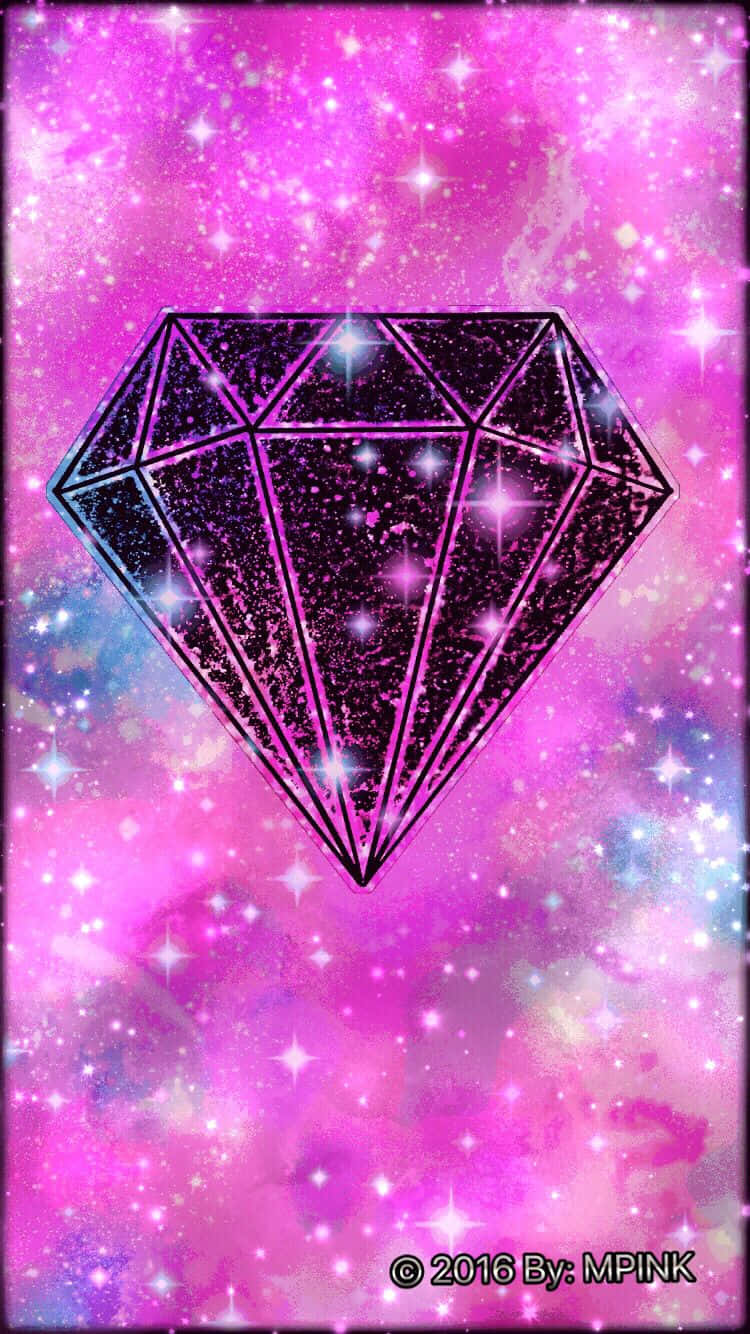 Sparkling Bright - Galaxy Diamond Wallpaper